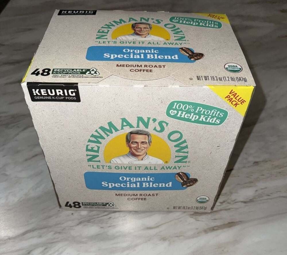 Newman's Own Organic Special Blend Keurig K-Cup Pods, 48 Count